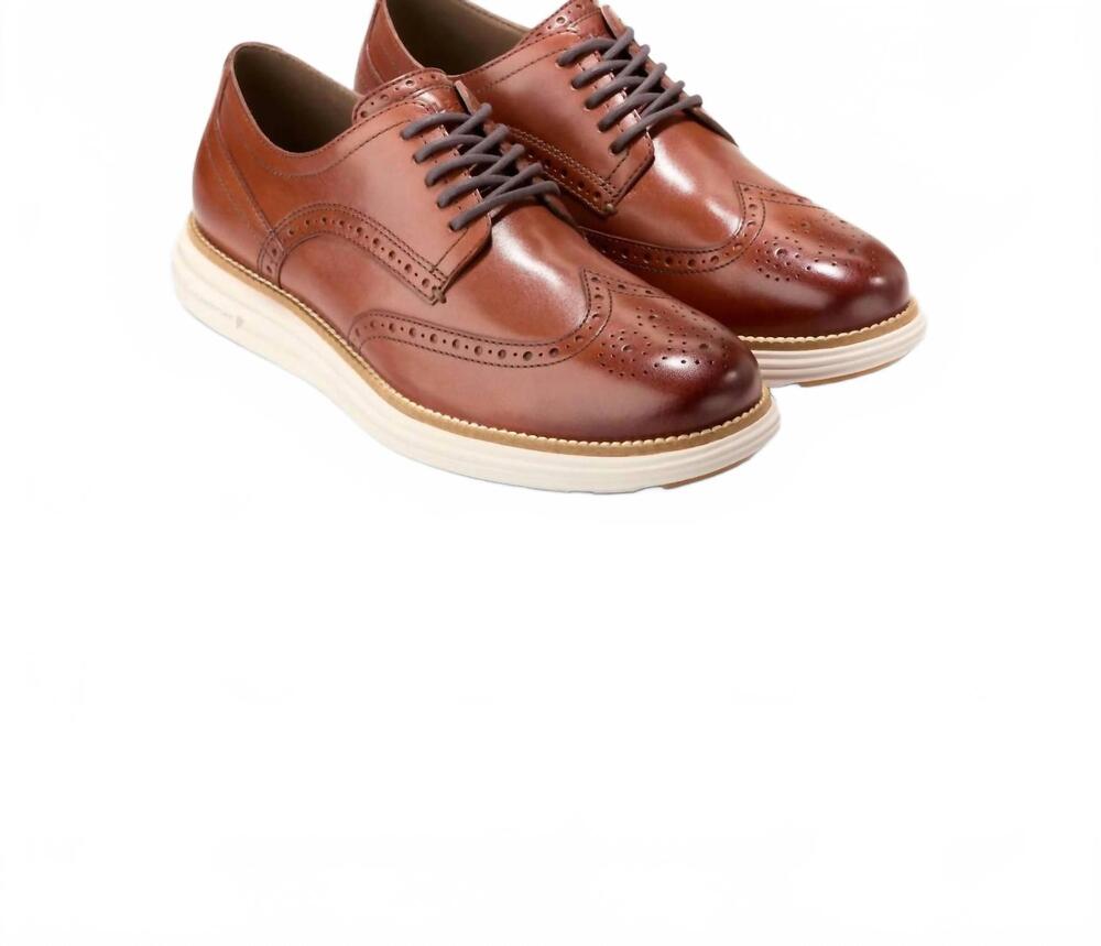 NEW COLE HAAN men's original grand remastered wingtip oxford shoes in woodbury n